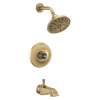 T14456-CZLHP Dorval Monitor 14 Series Shower Trim Less Handle, Champagne Bronze