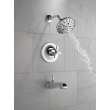 T14456-LHP Dorval Monitor 14 Series Shower Trim Less Handle, Chrome