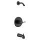 T14459-BLLHD-PP Modern Monitor 14 Series Tub & Shower Trim Less Head, Matte Black