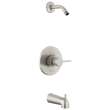 T14459-SSLHD-PP Modern Monitor 14 Series Tub & Shower Trim Less Head, Stainless