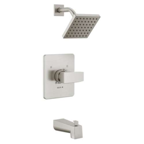 T14467-SS-PP Modern Monitor 14 Series Tub & Shower Trim, Stainless