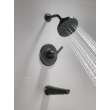 T14472-BL Galeon 14S Tub Shower Trim with H2OKinetic, Matte Black