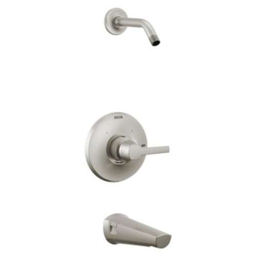 T14472-SS-PR-LHD Galeon 14 Series Tub & Shower Trim Less Head, Lumicoat Stainless
