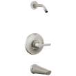 T14472-SS-PR-LHD Galeon 14 Series Tub & Shower Trim Less Head, Lumicoat Stainless