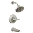 T14472-SS-PR Galeon 14S Tub Shower Trim with H2OKinetic, Lumicoat Stainless