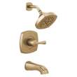 T14476-CZ Stryke 14 Series Tub and Shower, Champagne Bronze