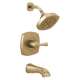 T14476-CZ Stryke 14 Series Tub and Shower, Champagne Bronze