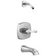 T14476-LHD Stryke 14 Series Tub and Shower Less Head, Chrome