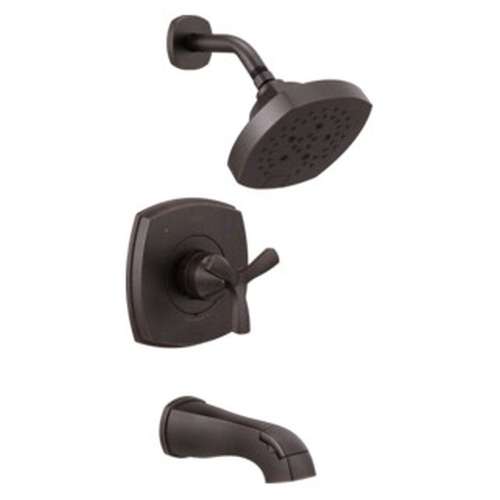 T144766-RB Stryke 14 Series Tub and Shower, Venetian Bronze