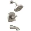 T144766-SS Stryke 14 Series Tub and Shower, Stainless