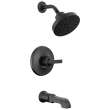 T14489-BL Tetra Monitor 14 Series Tub & Shower Trim, Matte Black