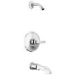 T14489-PR-LHD Tetra Monitor 14 Series Tub & Shower Trim Less Head