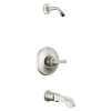 T14489-SS-PR-LHD Tetra Monitor 14 Series Tub & Shower Trim Less Head, Lumicoat Stainless