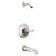 T14489-SS-PR-LHD Tetra Monitor 14 Series Tub & Shower Trim Less Head, Lumicoat Stainless