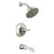 T14489-SS-PR Tetra Monitor 14 Series Tub & Shower Trim, Lumicoat Stainless