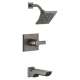 T14499-KS-PR Pivotal Monitor 14 Series H2Okinetic Tub and Shower Trim, Lumicoat Black Stainless