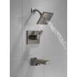 T14499-KS-PR Pivotal Monitor 14 Series H2Okinetic Tub and Shower Trim