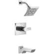 T14499-PR Pivotal Monitor 14 Series H2Okinetic Tub and Shower Trim, Lumicoat Chrome