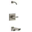 T14499-SS-PR-LHD Pivotal Monitor 14 Series Tub and Shower Trim Less Head, Lumicoat Stainless