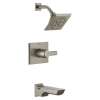 T14499-SS-PR Pivotal Monitor 14 Series H2Okinetic Tub and Shower Trim, Lumicoat Stainless