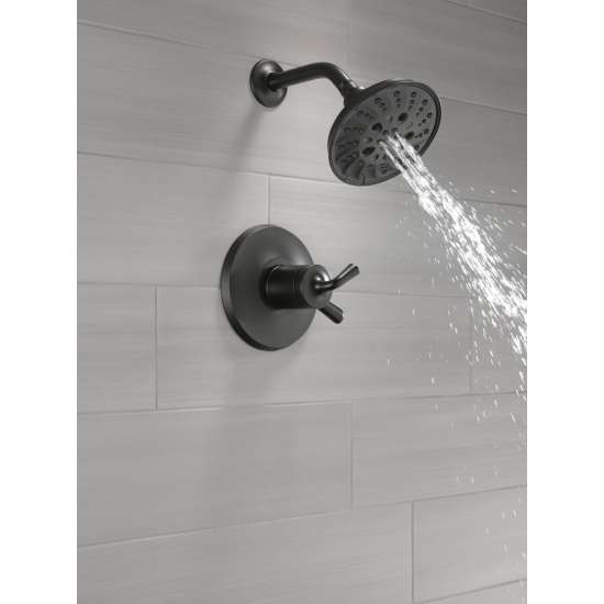T17233-BL Kayra Monitor 17 Series Shower Trim, Matte Black