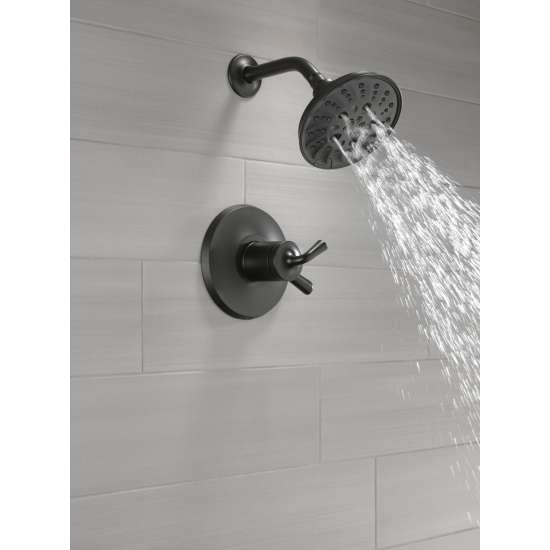 T17233-BL Kayra Monitor 17 Series Shower Trim, Matte Black