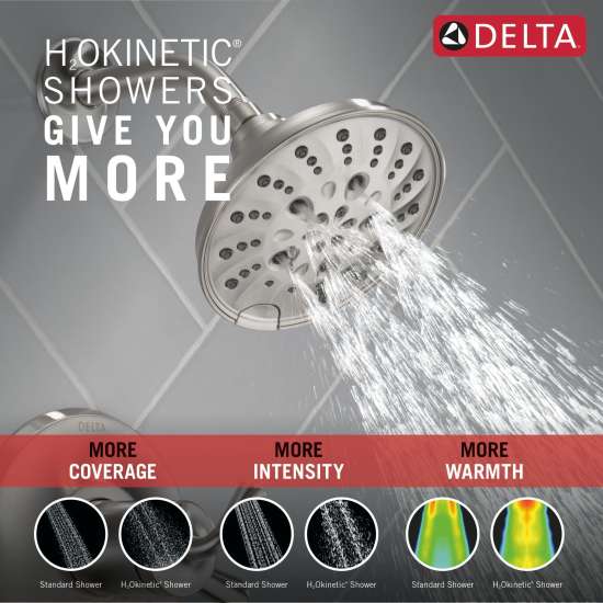 T17233-SS Kayra Monitor 17 Series Shower Trim, Stainless