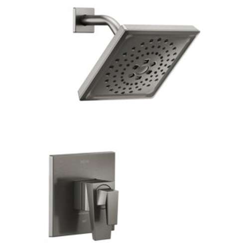 T17243-KS-PR Trillian 17 Series H2Okinetic Shower Only Trim, Lumicoat Black Stainless