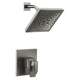 T17243-KS-PR Trillian 17 Series H2Okinetic Shower Only Trim, Lumicoat Black Stainless