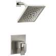 T17243-SS-PR Trillian 17 Series H2Okinetic Shower Only Trim, Lumicoat Stainless