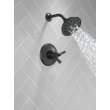 T17256-BL Dorval Monitor 17 Series Shower Trim, Matte Black
