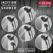 T17264-BL-I Ashlyn Monitor 17 Series Shower Trim with In2ition, Matte Black