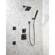 T17267-BL Ara Monitor 17 Series H2Okinetic Shower Trim, Matte Black
