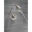 T17271-SS-PR Galeon 17 Series Shower Trim with Cylinder SH, Lumicoat Stainless