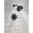 T17272-BL Galeon 17 Series Shower Trim with H2OKinetic, Matte Black