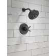 T17272-BL Galeon 17 Series Shower Trim with H2OKinetic, Matte Black