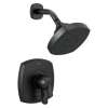 T17276-BL Stryke 17 Series Shower Only, Matte Black