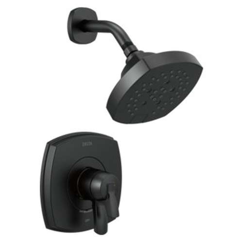 T17276-BL Stryke 17 Series Shower Only, Matte Black