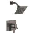 T17299-KS-PR Pivotal Monitor 17 Series H2Okinetic Shower Trim, Lumicoat Black Stainless