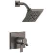 T17299-KS-PR Pivotal Monitor 17 Series H2Okinetic Shower Trim, Lumicoat Black Stainless