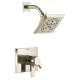 T17299-PN-PR Pivotal Monitor 17 Series H2Okinetic Shower Trim, Lumicoat Polished Nickel