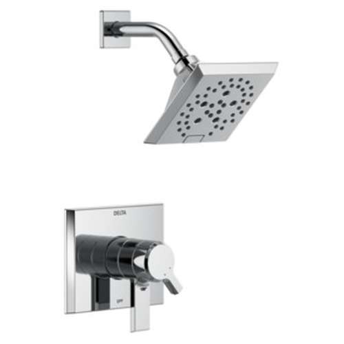 T17299-PR Pivotal Monitor 17 Series H2Okinetic Shower Trim, Lumicoat Chrome