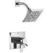 T17299-PR Pivotal Monitor 17 Series H2Okinetic Shower Trim, Lumicoat Chrome