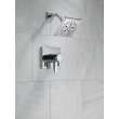 T17299-PR Pivotal Monitor 17 Series H2Okinetic Shower Trim, Lumicoat Chrome