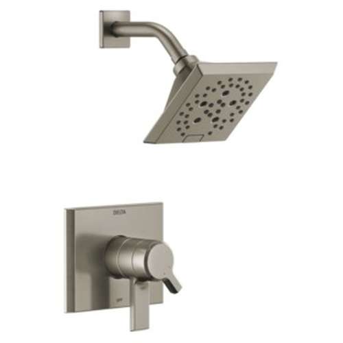 T17299-SS-PR Pivotal Monitor 17 Series H2Okinetic Shower Trim, Lumicoat Stainless