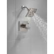T17299-SS-PR Pivotal Monitor 17 Series H2Okinetic Shower Trim, Lumicoat Stainless
