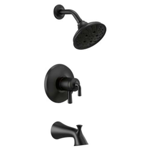 T17433-BL Kayra Monitor 17 Series Tub and Shower Trim, Matte Black