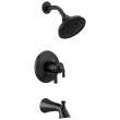 T17433-BL Kayra Monitor 17 Series Tub and Shower Trim, Matte Black