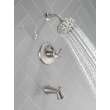 T17433-SS Kayra Monitor 17 Series Tub and Shower Trim, Stainless