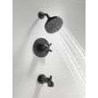 T17435-BL SAYLOR Monitor 17 Series Tub & Shower Trim, Matte Black